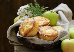 Herrlich fluffige und fruchtige Apfel-Muffins